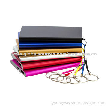 4000mAh Capacity Power Bank, Dual USB Port, Portable Mobile Charger, Size: 113*68*8mmNew